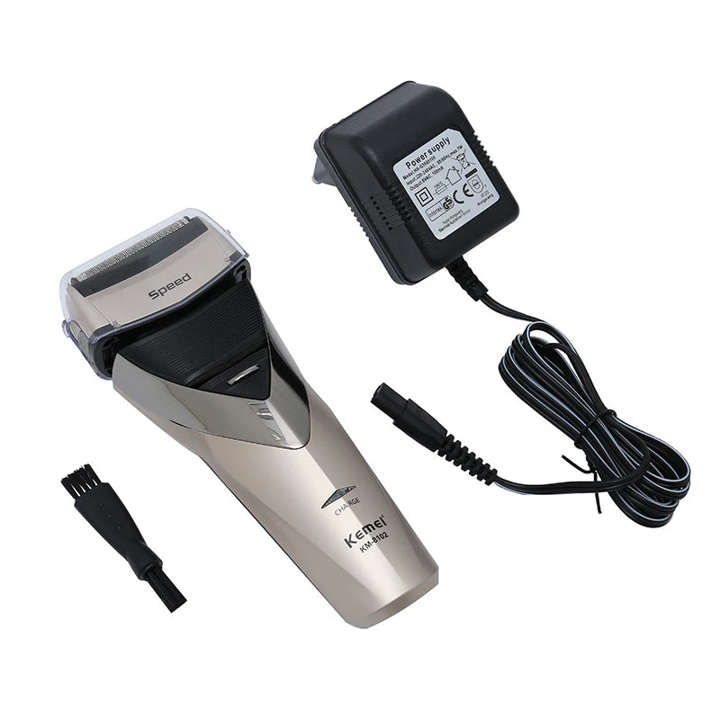 Kemei Men's Professional Rechargeable Electric Shaver High Quality Multi-Function 3W Power Razor Men's Special KM-8102